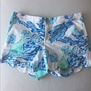Lilly Pulitzer Buttercup Shorts 5” Size 6